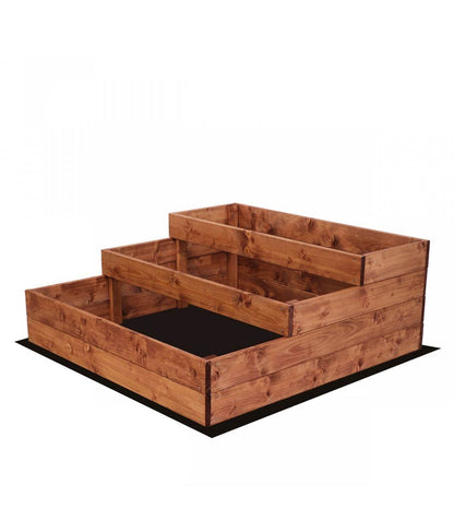 Strat inaltat de gradina - DAHLIA H36 - lemn de pin - Rael Garden