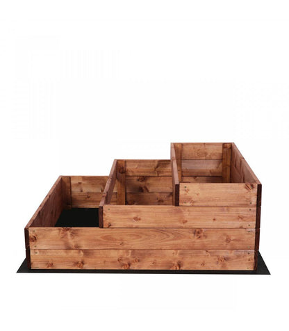 Strat inaltat de gradina - DAHLIA H36 - lemn de pin - Rael Garden