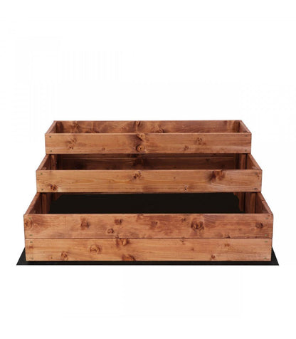 Strat inaltat de gradina - DAHLIA H36 - lemn de pin - Rael Garden