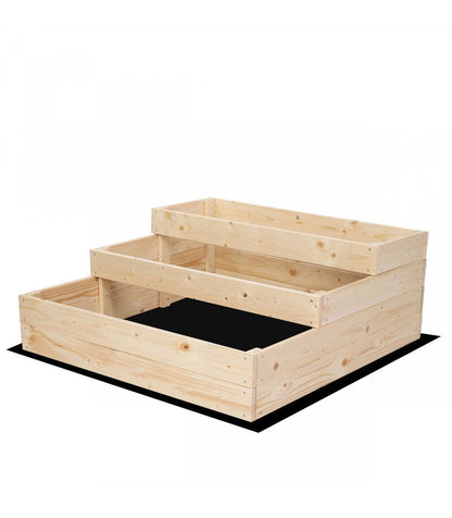 Strat inaltat de gradina - DAHLIA H36 - lemn de pin - Rael Garden