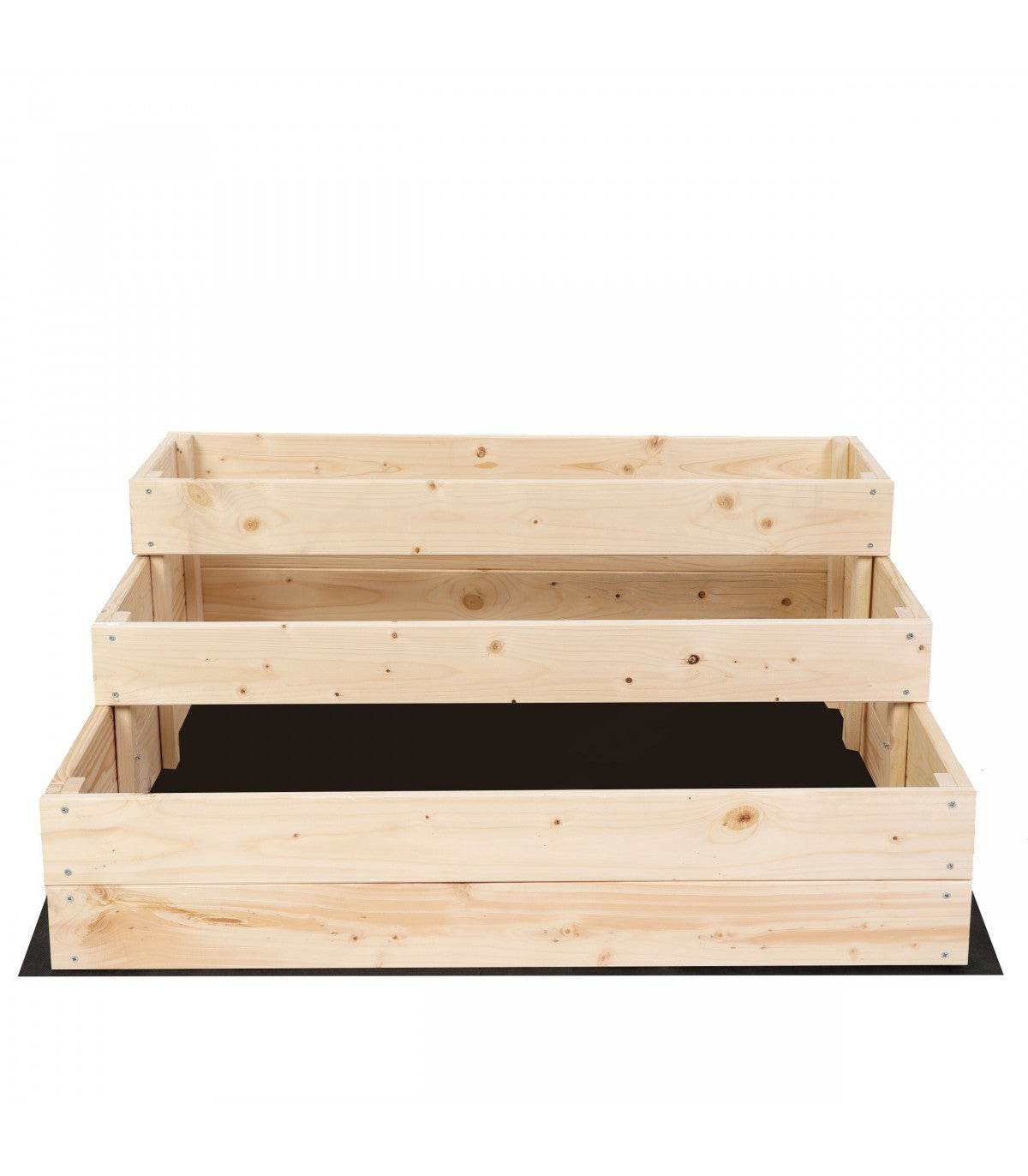 Strat inaltat de gradina - DAHLIA H36 - lemn de pin - Rael Garden