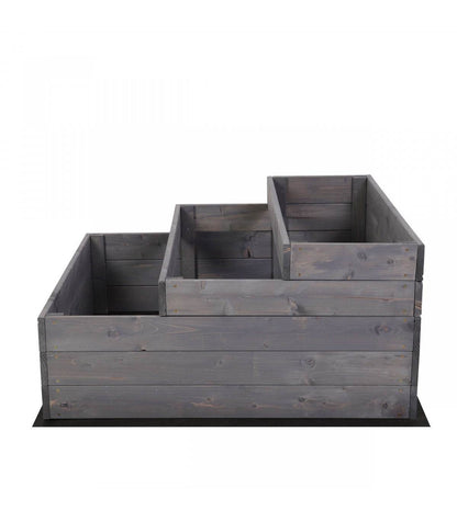 Strat inaltat de gradina - DAHLIA H45 - lemn de pin - Rael Garden