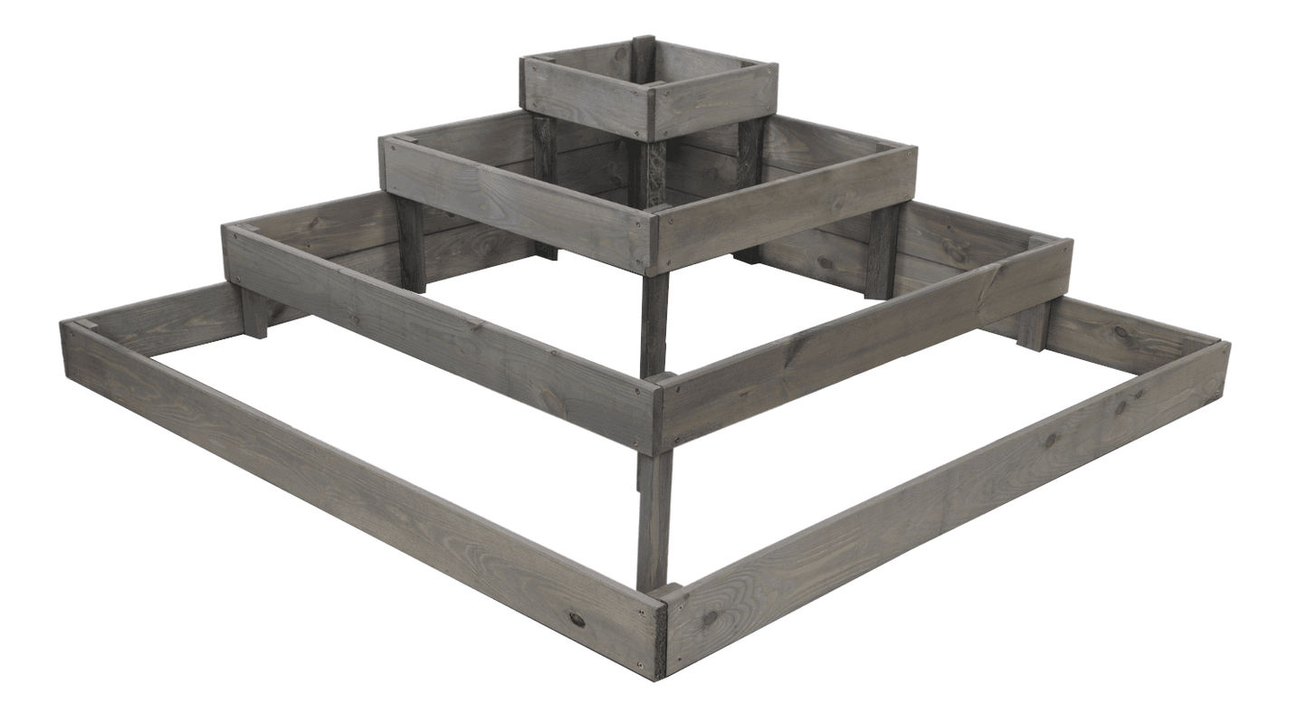 Strat inaltat de gradina - PETAL H36 - lemn de pin - Rael Garden