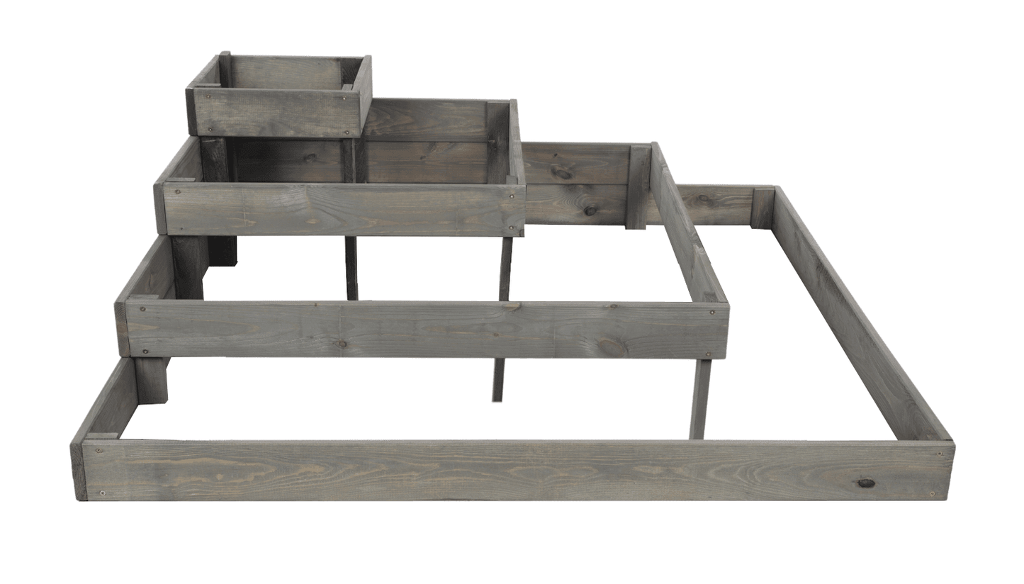 Strat inaltat de gradina - PETAL H36 - lemn de pin - Rael Garden
