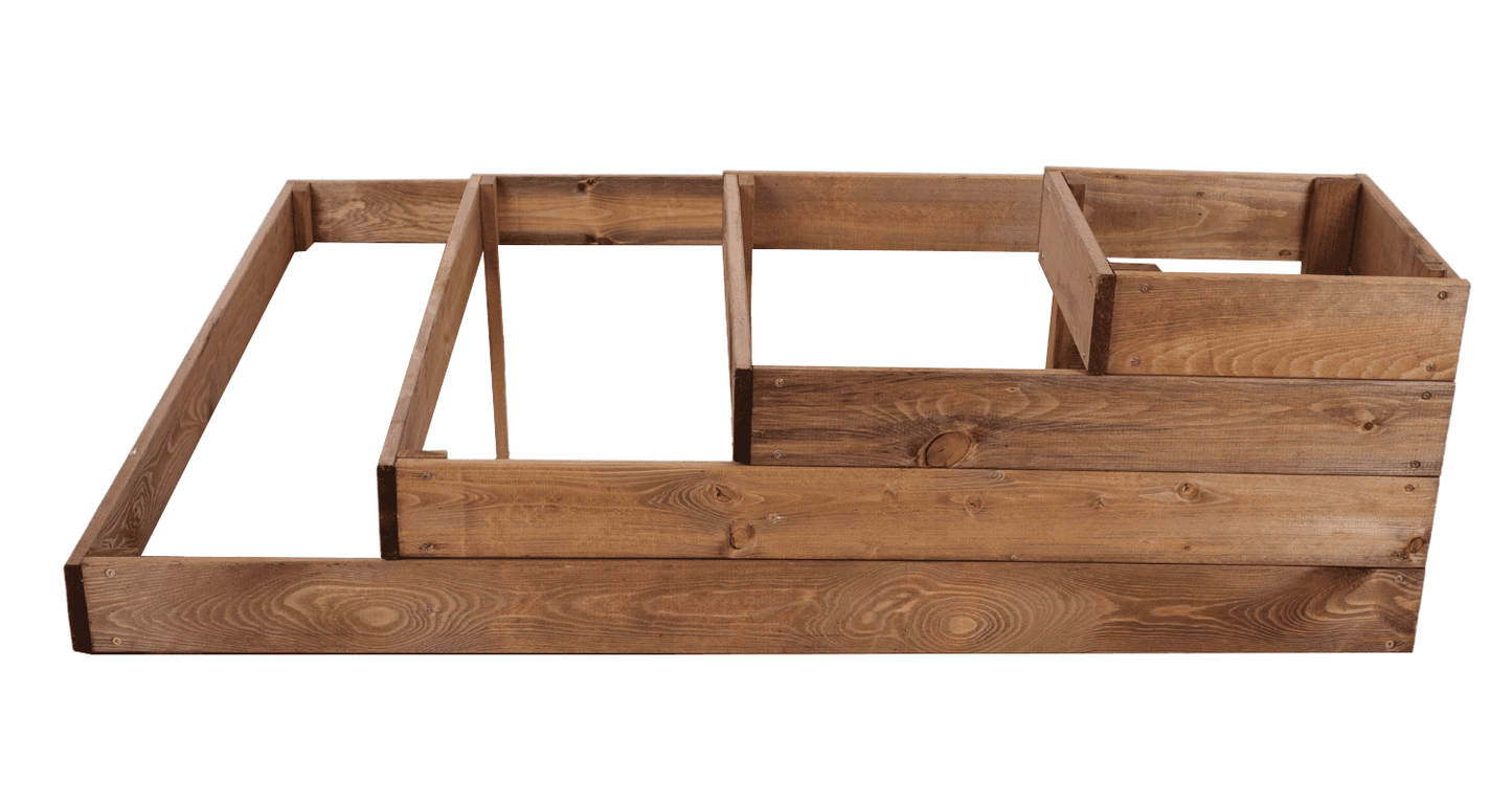 Strat inaltat de gradina - PETAL H36 - lemn de pin - Rael Garden
