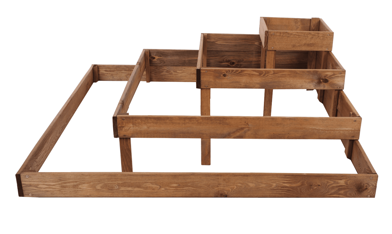 Strat inaltat de gradina - PETAL H36 - lemn de pin - Rael Garden