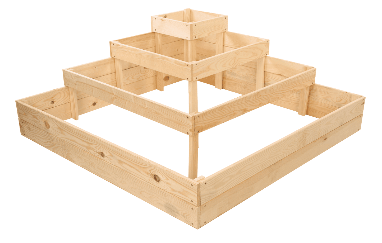 Strat inaltat de gradina - PETAL H45 - lemn de pin - Rael Garden