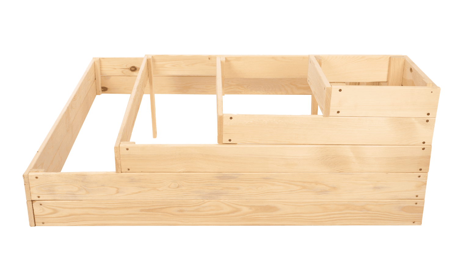 Strat inaltat de gradina - PETAL H45 - lemn de pin - Rael Garden