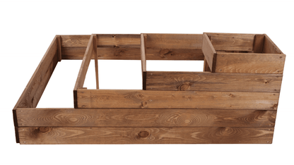 Strat inaltat de gradina - PETAL H45 - lemn de pin - Rael Garden