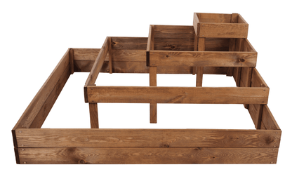 Strat inaltat de gradina - PETAL H45 - lemn de pin - Rael Garden