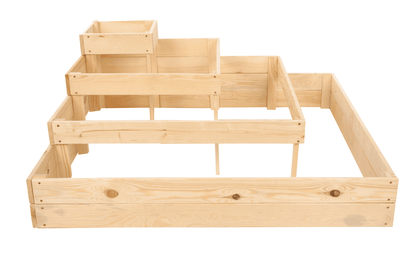 Strat inaltat de gradina - PETAL H45 - lemn de pin - Rael Garden