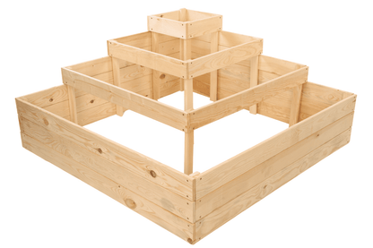 Strat inaltat de gradina - PETAL H54 - lemn de pin - Rael Garden