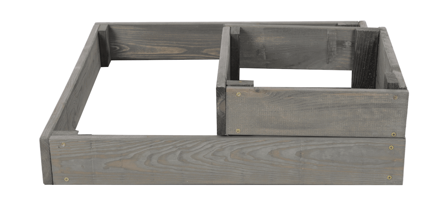 Strat inaltat de gradina - PETAL H18 - lemn de pin - Rael Garden