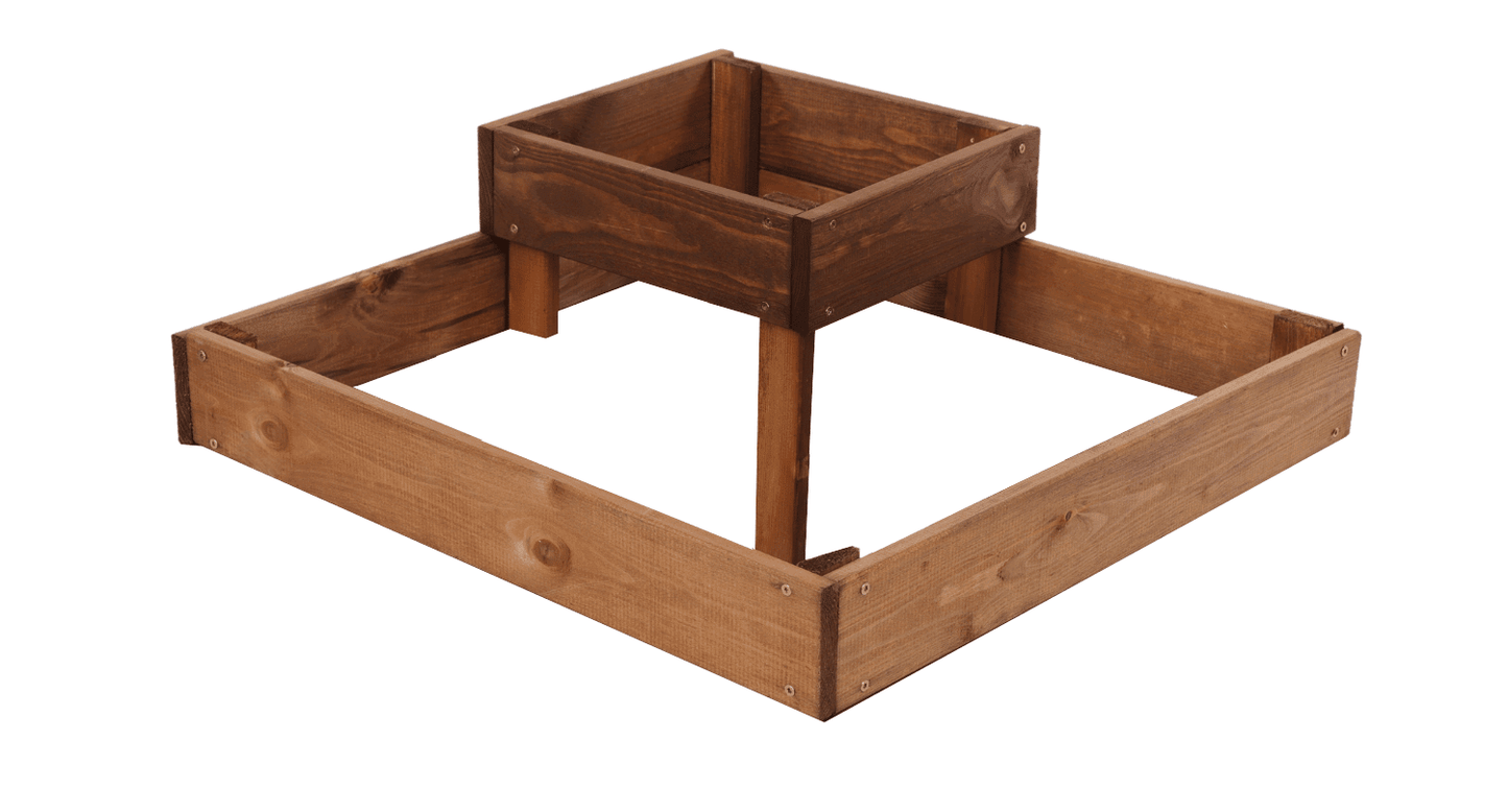 Strat inaltat de gradina - PETAL H18 - lemn de pin - Rael Garden