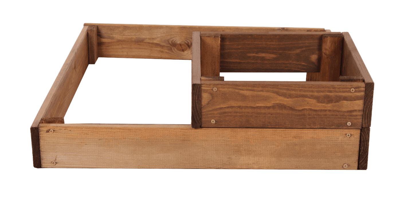 Strat inaltat de gradina - PETAL H18 - lemn de pin - Rael Garden