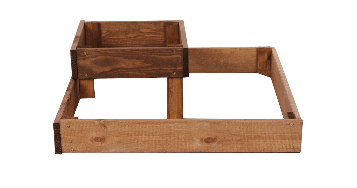 Strat inaltat de gradina - PETAL H18 - lemn de pin - Rael Garden