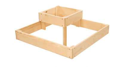 Strat inaltat de gradina - PETAL H18 - lemn de pin - Rael Garden