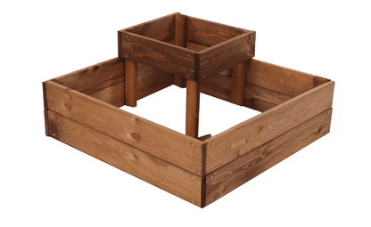 Strat inaltat de gradina - PETAL H27 - lemn de pin - Rael Garden