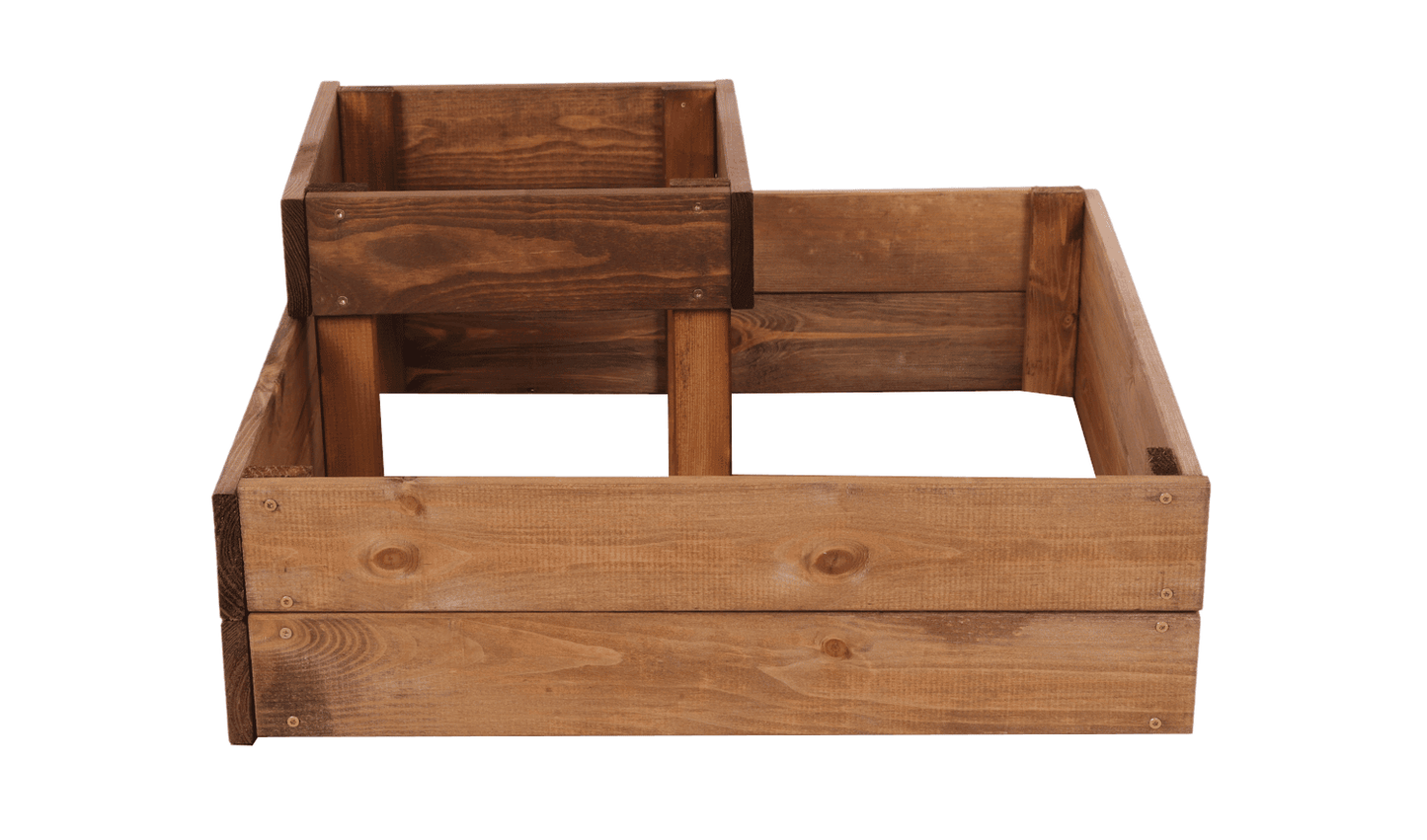 Strat inaltat de gradina - PETAL H27 - lemn de pin - Rael Garden