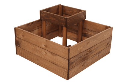 Strat inaltat de gradina - PETAL H36 - lemn de pin - Rael Garden