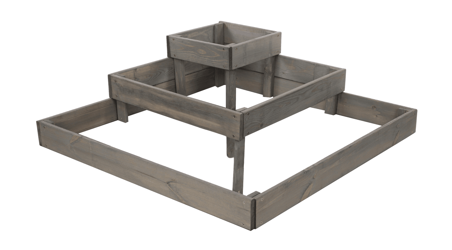 Strat inaltat de gradina - PETAL H27 - lemn de pin - Rael Garden