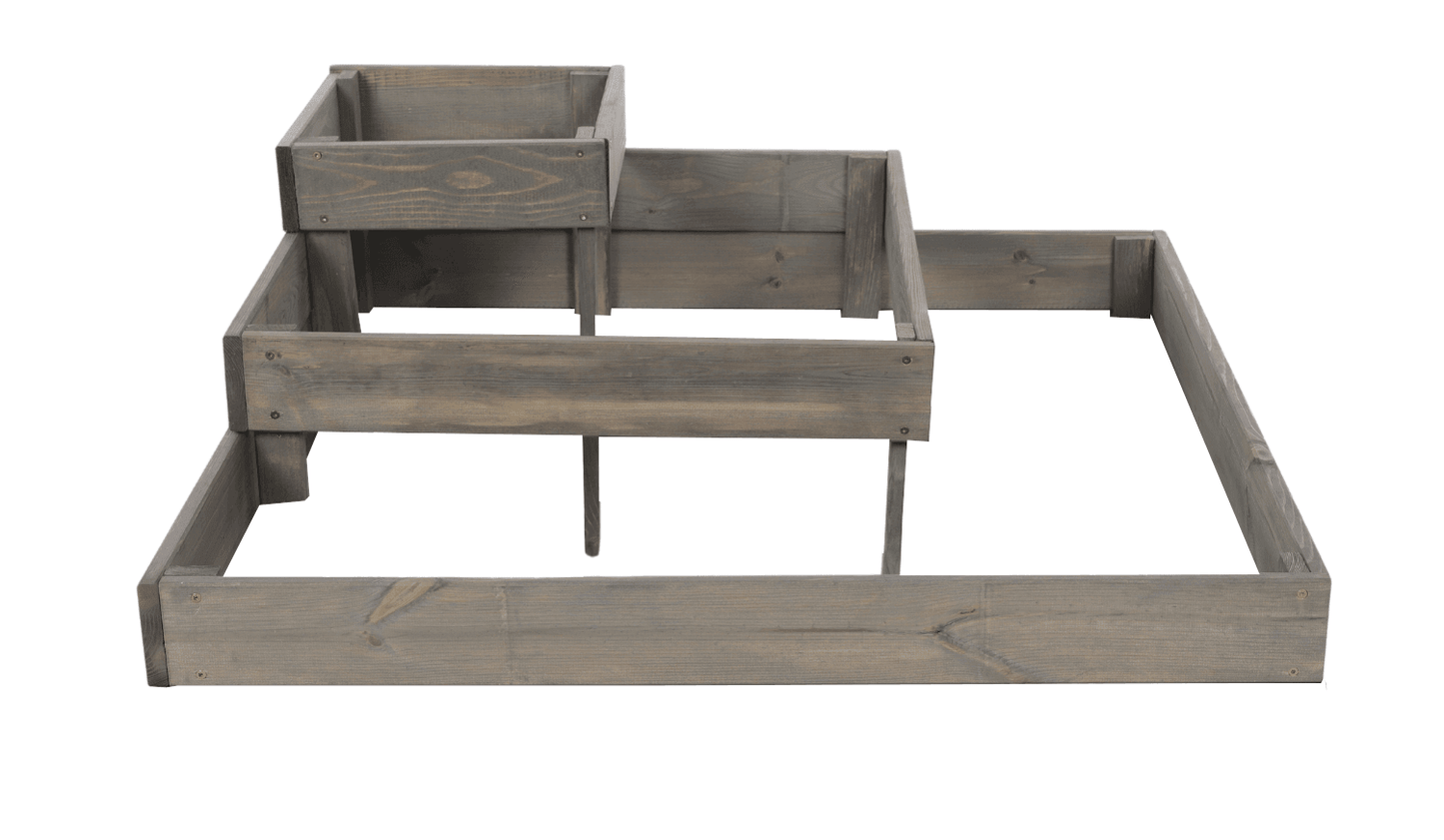 Strat inaltat de gradina - PETAL H27 - lemn de pin - Rael Garden