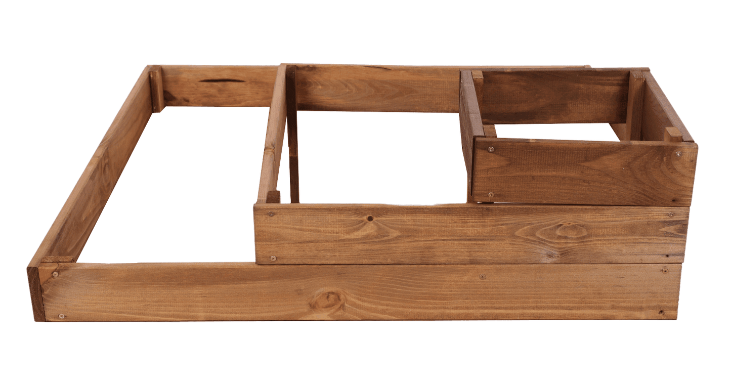 Strat inaltat de gradina - PETAL H27 - lemn de pin - Rael Garden
