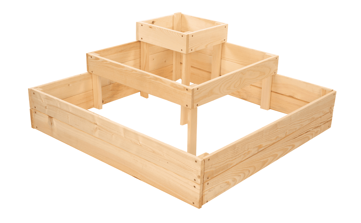 Strat inaltat de gradina - PETAL H36 - lemn de pin - Rael Garden