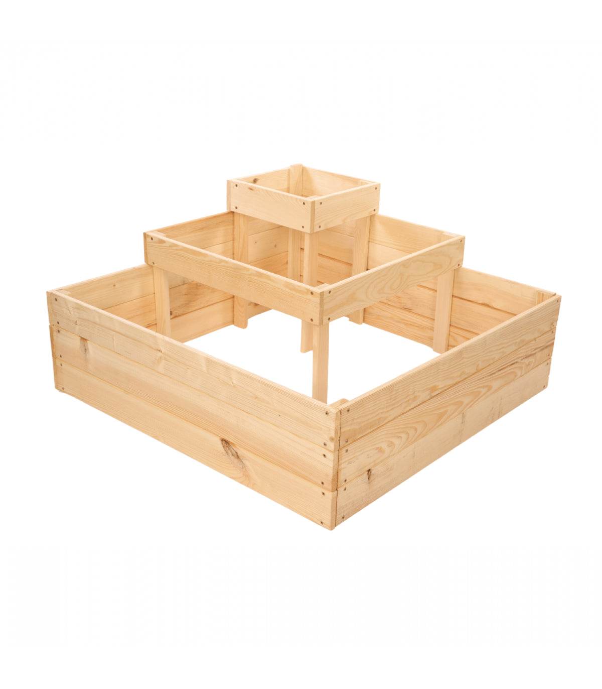 Strat inaltat de gradina - PETAL H45 - lemn de pin - Rael Garden