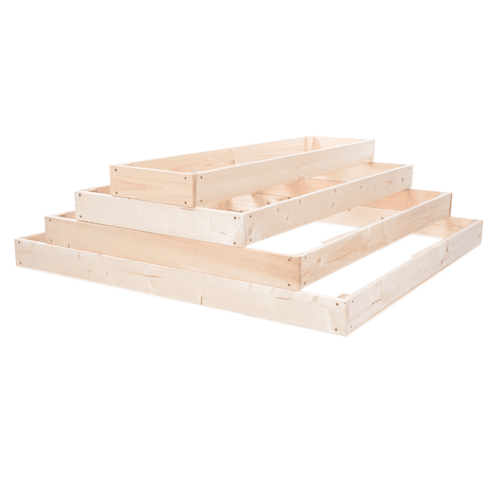 Strat inaltat de gradina - TULIP H36 - lemn de pin - Rael Garden