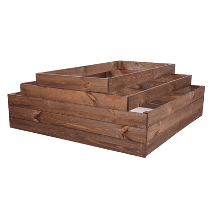 Strat inaltat de gradina - TULIP H45 - lemn de pin - Rael Garden