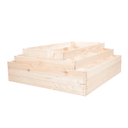 Strat inaltat de gradina - TULIP H45 - lemn de pin - Rael Garden