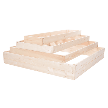 Strat inaltat de gradina - TULIP H45 - lemn de pin - Rael Garden