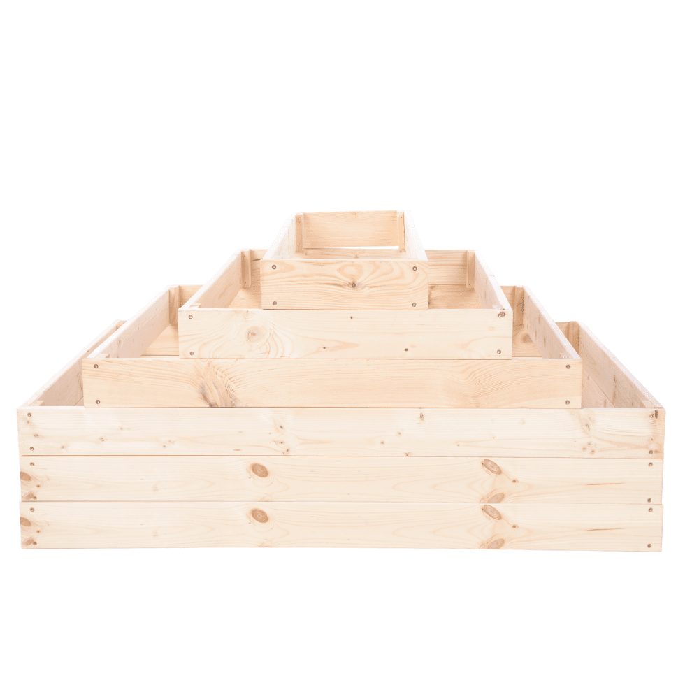 Strat inaltat de gradina - TULIP H54 - lemn de pin - Rael Garden