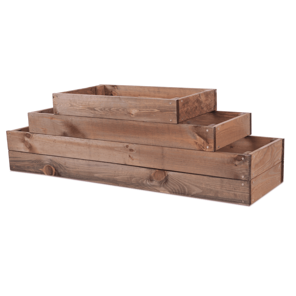 Strat inaltat de gradina - TULIP H36 - lemn de pin - Rael Garden