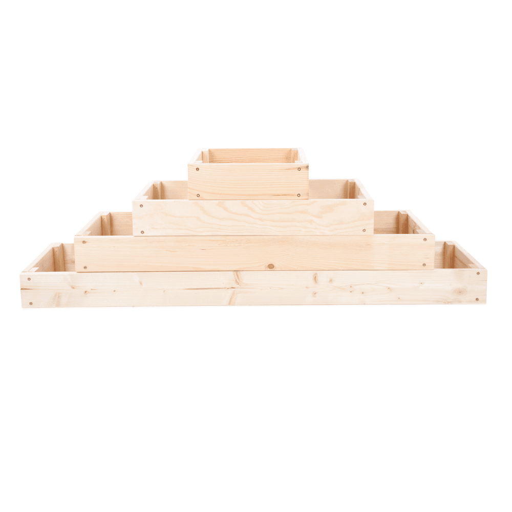 Strat inaltat de gradina - TULIP H36 - lemn de pin - Rael Garden