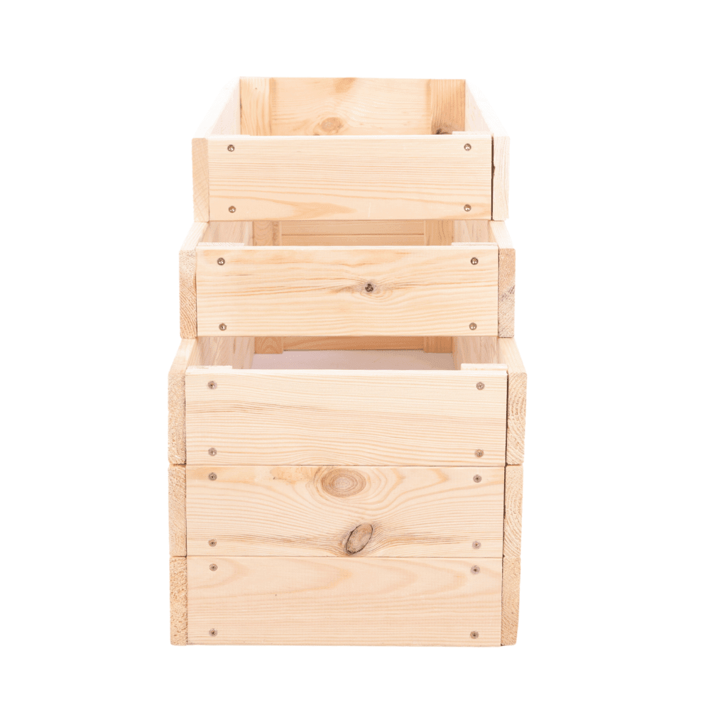 Strat inaltat de gradina - TULIP H45 - lemn de pin - Rael Garden