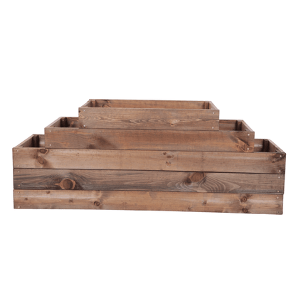 Strat inaltat de gradina - TULIP H45 - lemn de pin - Rael Garden