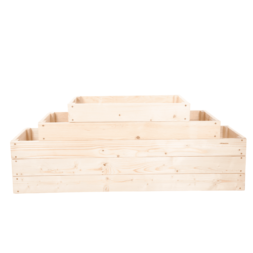 Strat inaltat de gradina - TULIP H45 - lemn de pin - Rael Garden