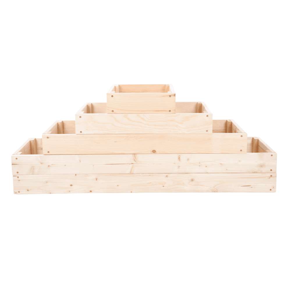 Strat inaltat de gradina - TULIP H45 - lemn de pin - Rael Garden