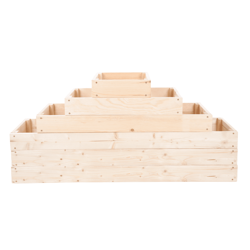 Strat inaltat de gradina - TULIP H54 - lemn de pin - Rael Garden