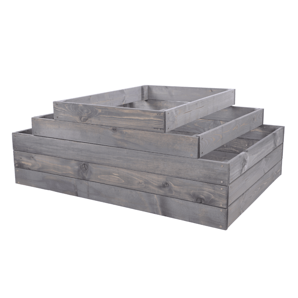 Strat inaltat de gradina - TULIP H45 - lemn de pin - Rael Garden