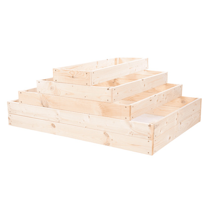 Strat inaltat de gradina - TULIP H45 - lemn de pin - Rael Garden