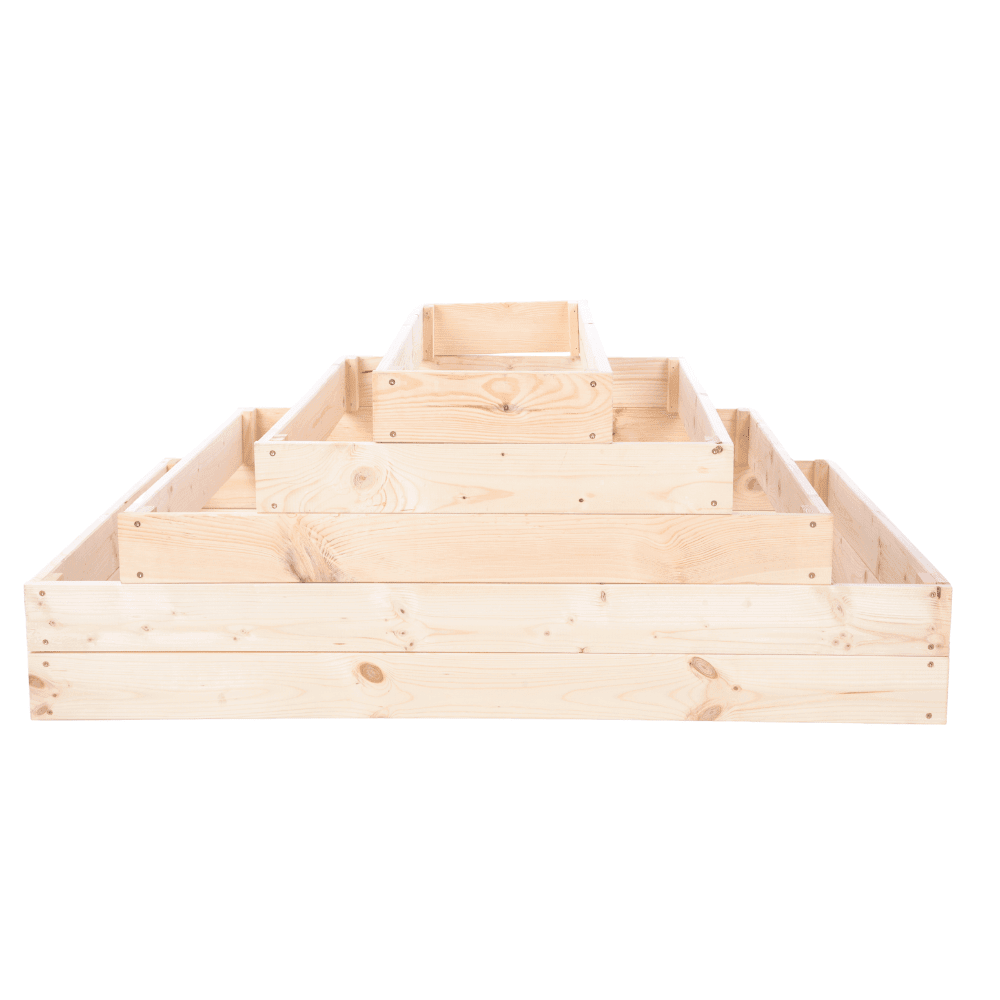 Strat inaltat de gradina - TULIP H45 - lemn de pin - Rael Garden