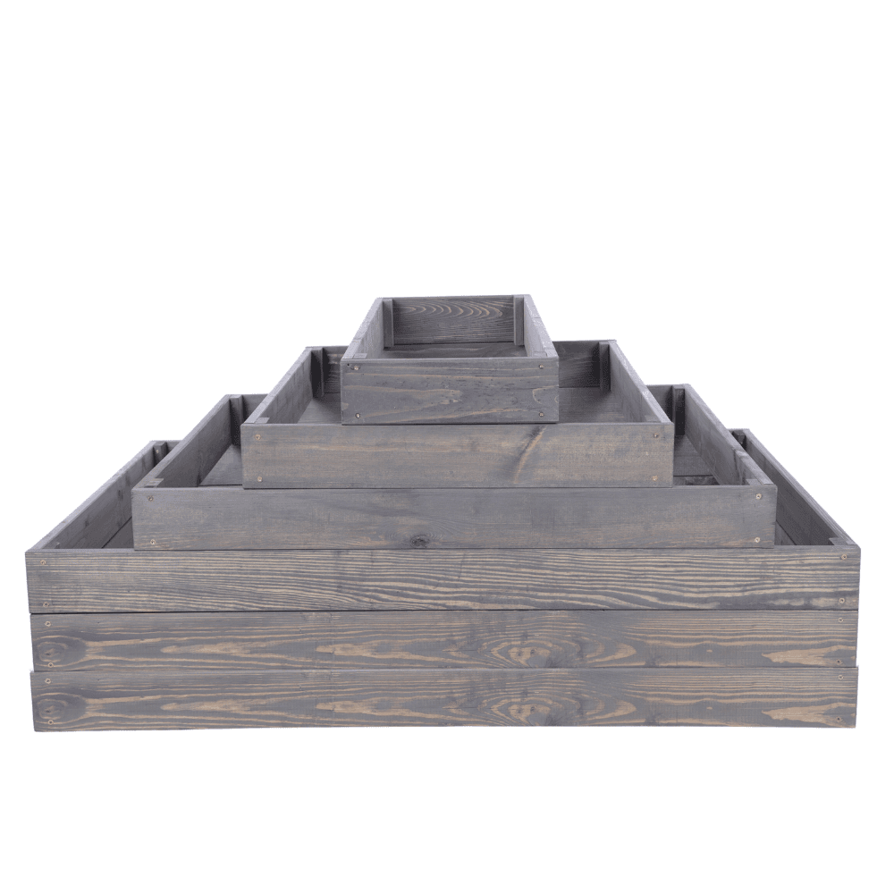 Strat inaltat de gradina - TULIP H54 - lemn de pin - Rael Garden