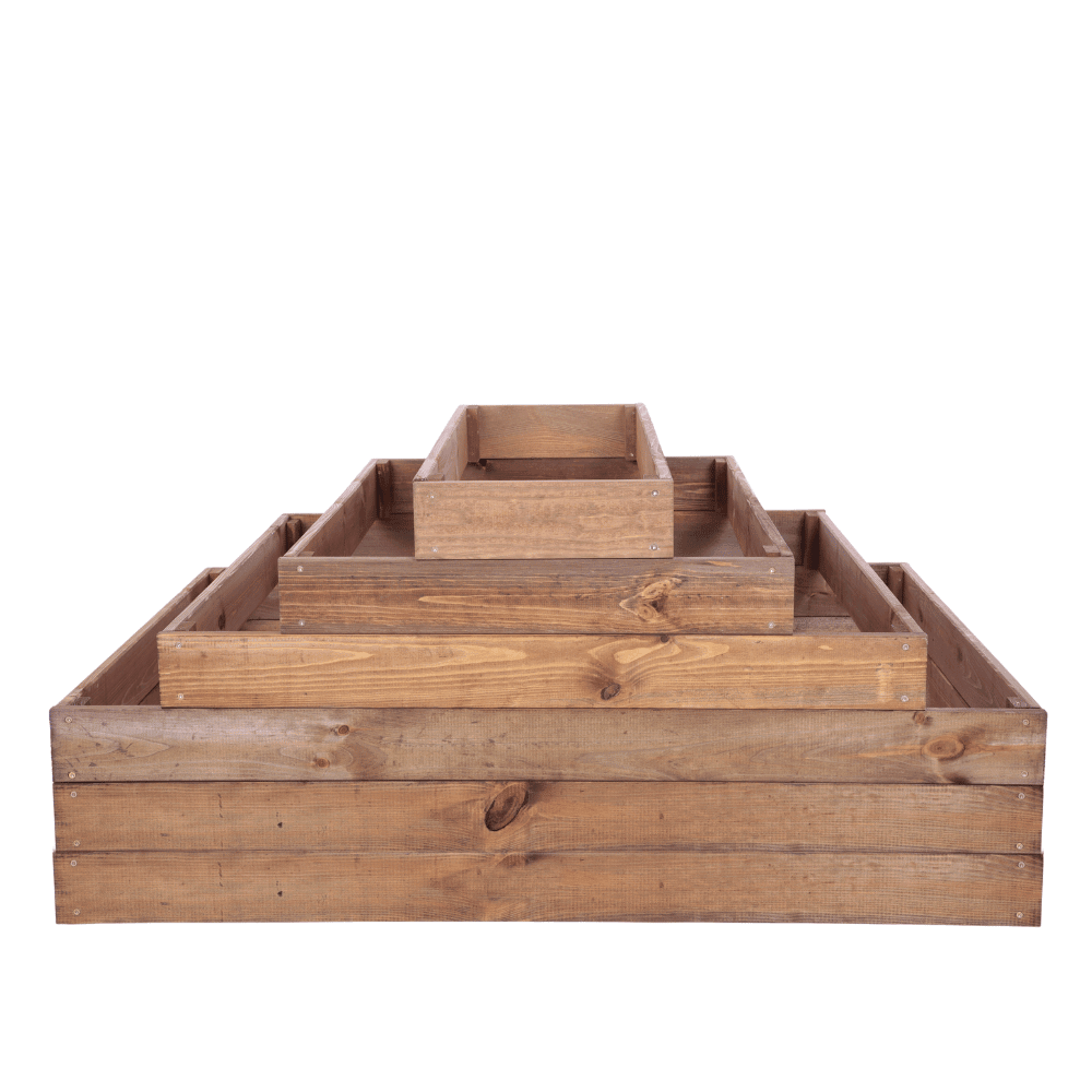 Strat inaltat de gradina - TULIP H54 - lemn de pin - Rael Garden