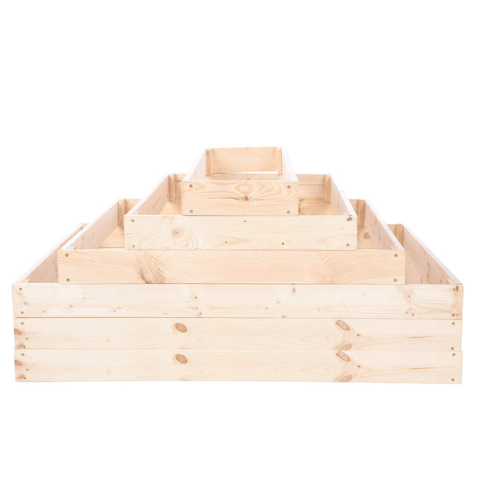 Strat inaltat de gradina - TULIP H54 - lemn de pin - Rael Garden