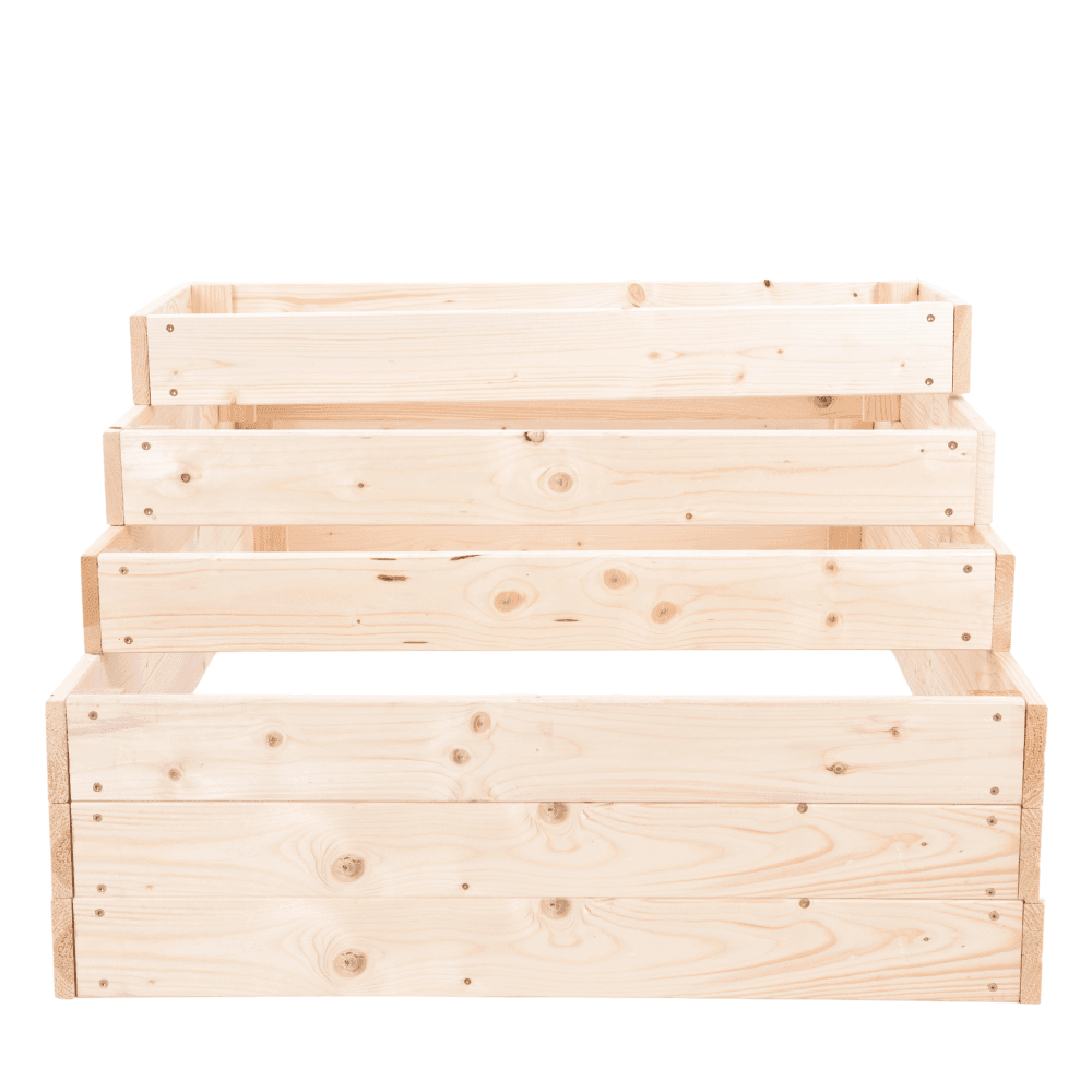 Strat inaltat de gradina - TULIP H54 - lemn de pin - Rael Garden