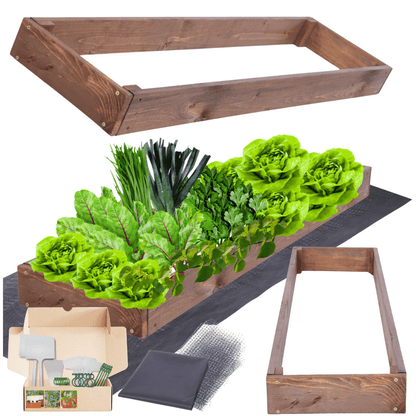 Strat inaltat de gradina - TULIP H9 - lemn de pin - Rael Garden