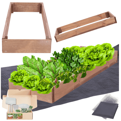 Strat inaltat de gradina - TULIP H9 - lemn de pin - Rael Garden